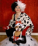 101 Dalmatians and Cruella DeVille Costume