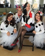 101 Dalmatians Group Homemade Costume