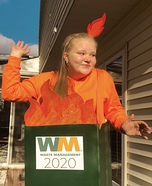 2020 aka A Dumpster Fire Homemade Costume