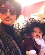 3 Generations of Prince Homemade Costume