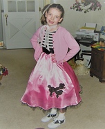 50's Sock Hop Homemade Costume