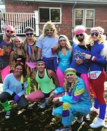 80s Workout Homemade Costume