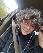 9 yo Grandma Homemade Costume