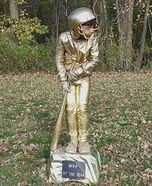 A Baseball Trophy Homemade Costume