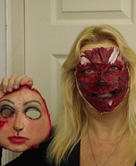 Scary Halloween costume ideas - A Change of Face Costume