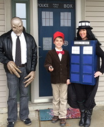 A Doctor Who Family Homemade Costume
