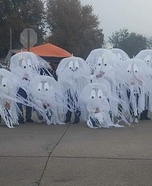 A Family of Jellyfish Homemade Costume