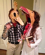 Adam and Barbara from Beetlejuice Costume