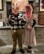 Adam and Barbra Homemade Costume