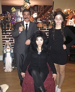 Addams Family Halloween Costume