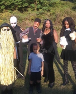 Addams Family Homemade Costume