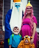 Adventure Time Family Costumes DIY