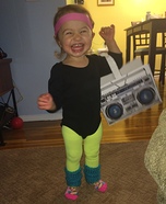 Aerobics Girl Homemade Costume