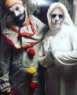 AHS Couple Homemade Costume