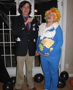 Pregnant couples costume ideas - Al Gore and Global Warming Couple Costume