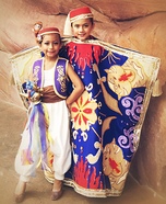 Aladdin and Magic Carpet Homemade Costume
