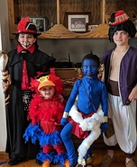 Aladdin Characters Homemade Costume