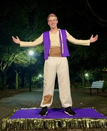 Aladdin with Magic Carpet Homemade Costume