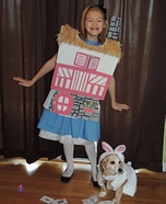 Creative DIY Alice and the White Rabbit Costume