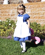 Alice in Wonderland Homemade Costume