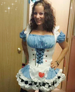 Alice in Wonderland Homemade Costume