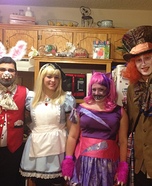Alice in Wonderland Group Costume