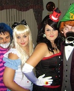 Homemade Alice in Wonderland Costumes