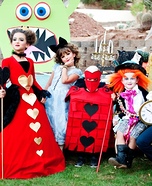 Alice in Wonderland Group Homemade Costume