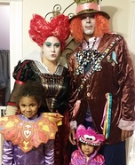 Alice In Wonderland Family Homemade Costume