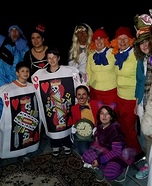 Alice in Wonderland Group Homemade Costume