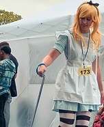 Alice in Wonderland & The White Rabbit Homemade Costume