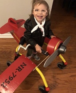 Amelia Earhart Homemade Costume