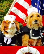 Anchors Away Homemade Costume