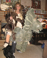 Ancient Dino Warrior Homemade Costume