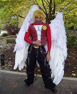 Angel from the X-Men Homemade Costume