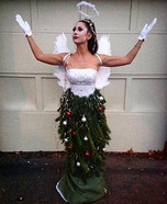 Angel on a Christmas Tree Homemade Costume