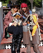 Angelica & Jack Sparrow Homemade Costumes