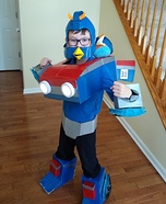 Angry Birds Transformer Smokescreen Homemade Costume