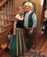 anna and kristoff costume