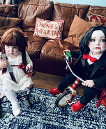 Annabel Doll and Jigsaw Costume