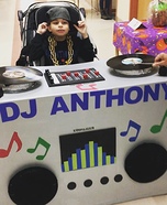 Anthony's Dj Booth Homemade Costume