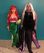 Ariel & Ursula Homemade Costume