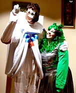 Astronaut Sloth and Alien Homemade Costume