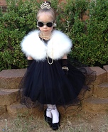 Audrey Hepburn Girl's Halloween Costume Idea