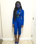 Women's Homemade Avatar Costume