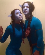 Avatars Jake Sully & Neytiri Homemade Costume