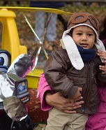 Aviator Baby Homemade Costume