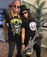 Axl & Slash Homemade Costume