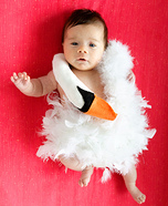 Costume ideas for baby's first Halloween - Baby Bjork Swan Dress Halloween Costume