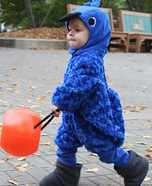 Blue Macaw Homemade Costume for Babies